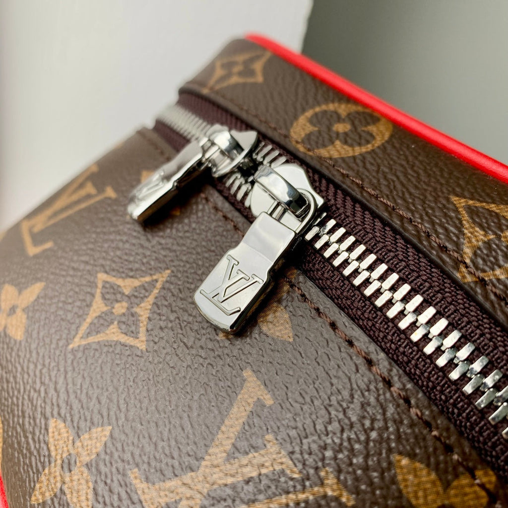 Louis Vuitton Nice Nano Toiletry Pouch M44936 Monogram Canvas Red - Default Title - View 7
