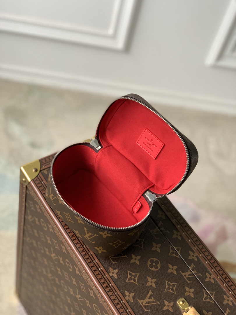 Louis Vuitton Nice Nano Toiletry Pouch M44936 Monogram Canvas Red - Default Title - View 8