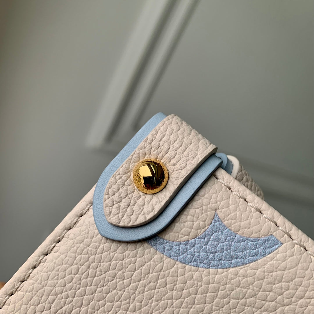 Louis Vuitton OnTheGo PM Bag M46833 Candy Blue Leather - Default Title - View 9