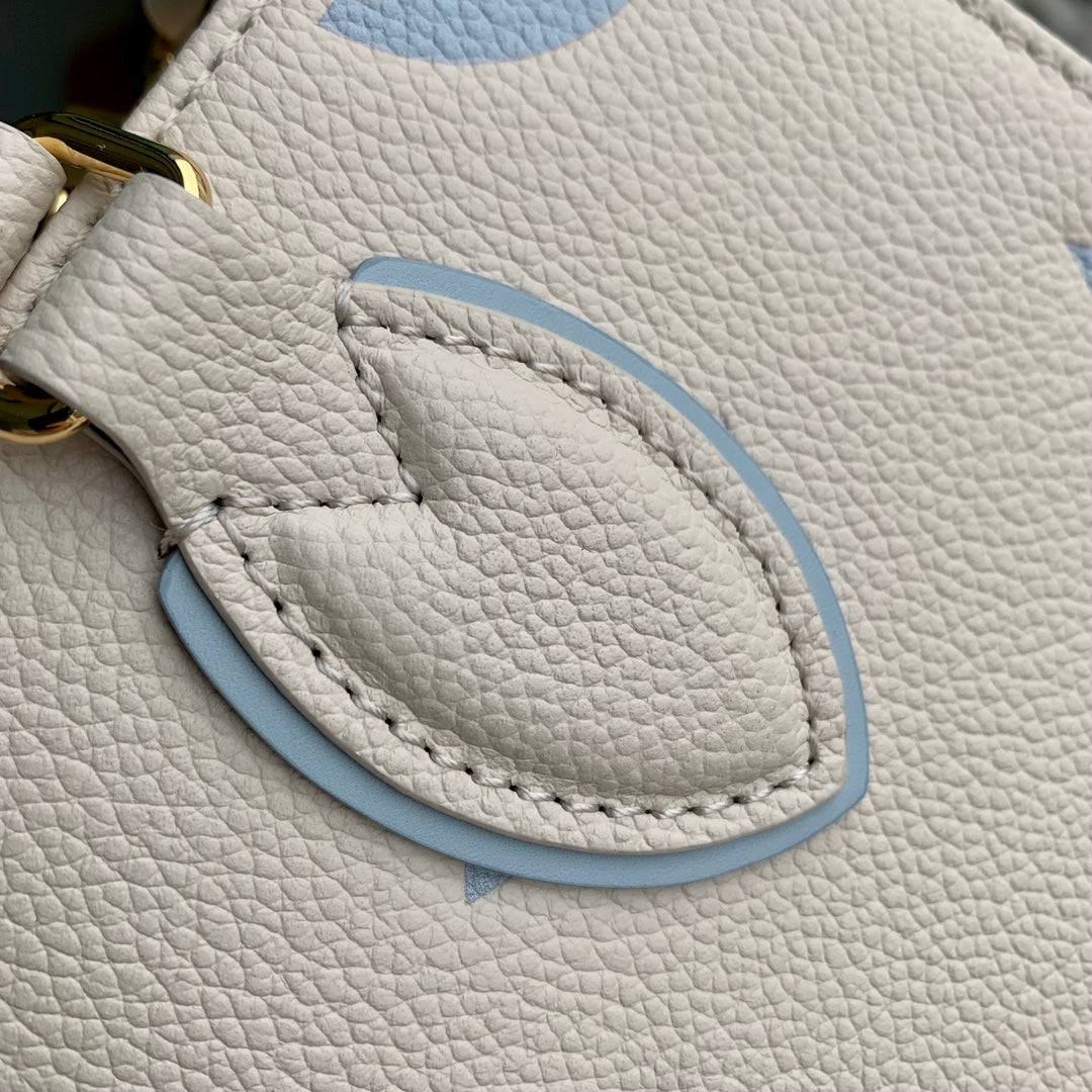 Louis Vuitton OnTheGo PM Bag M46833 Candy Blue Leather - Default Title - View 6