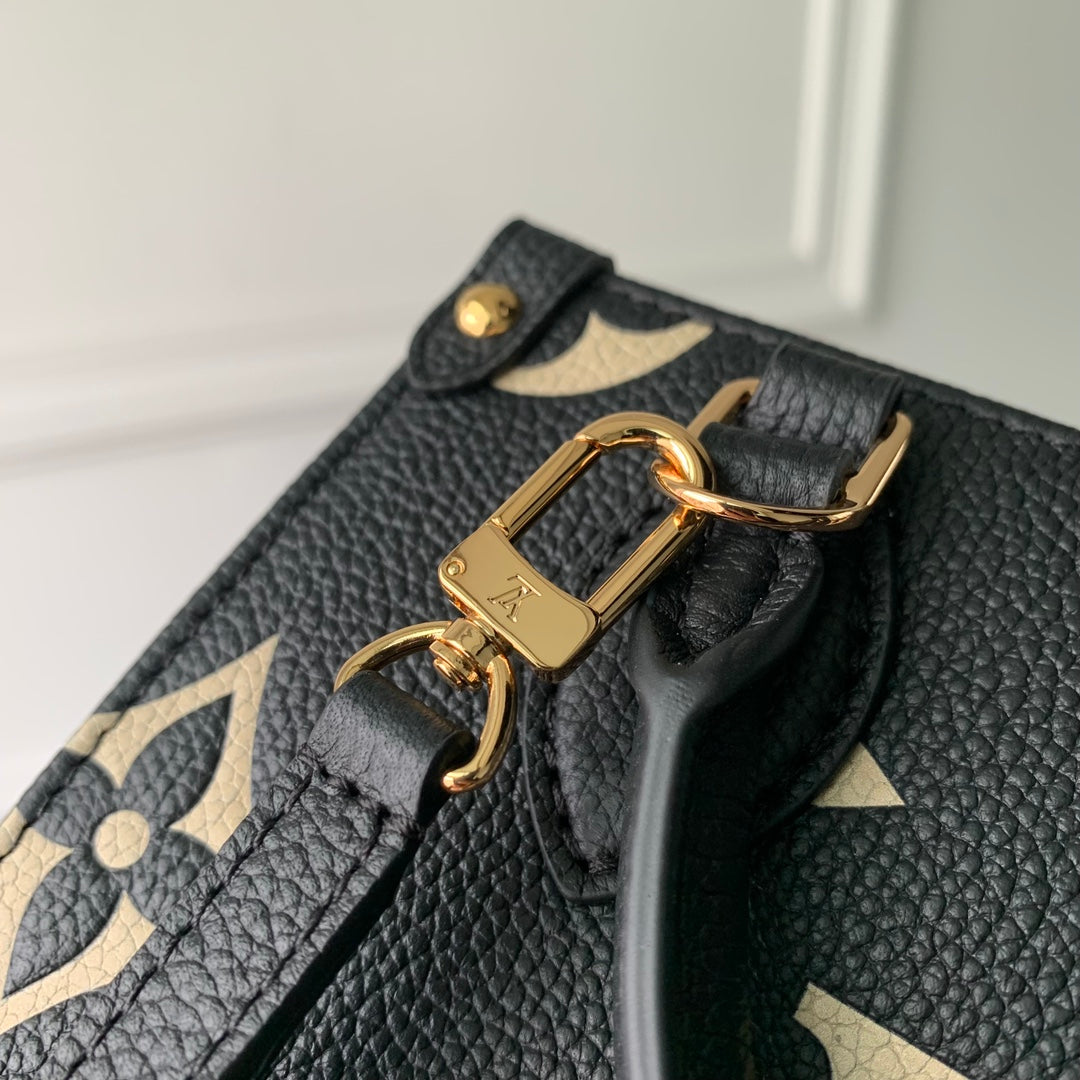 Louis Vuitton OnTheGo BB Bag M47054 Black Leather - Default Title - View 6