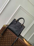 Louis Vuitton OnTheGo BB Bag M46993 Black Leather - Default Title - View 1