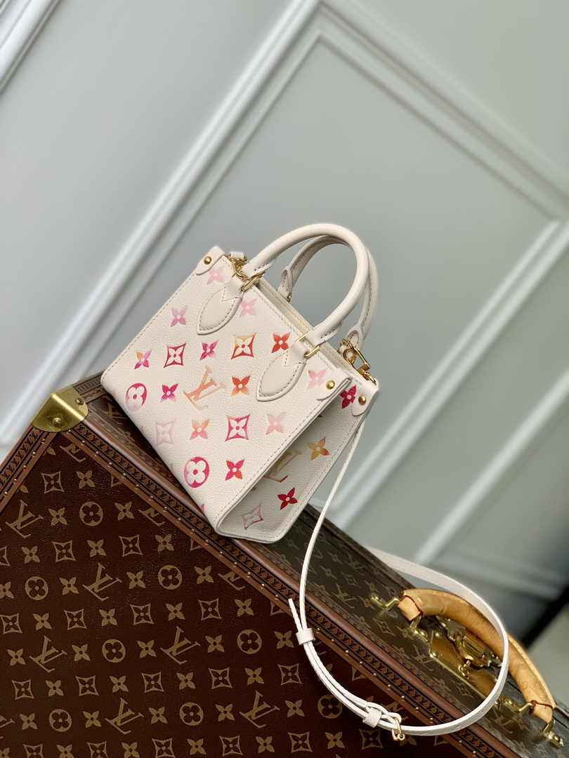 Louis Vuitton OnTheGo BB Bag M47115 Sunrise Aquarelle Leathre - Default Title - View 3