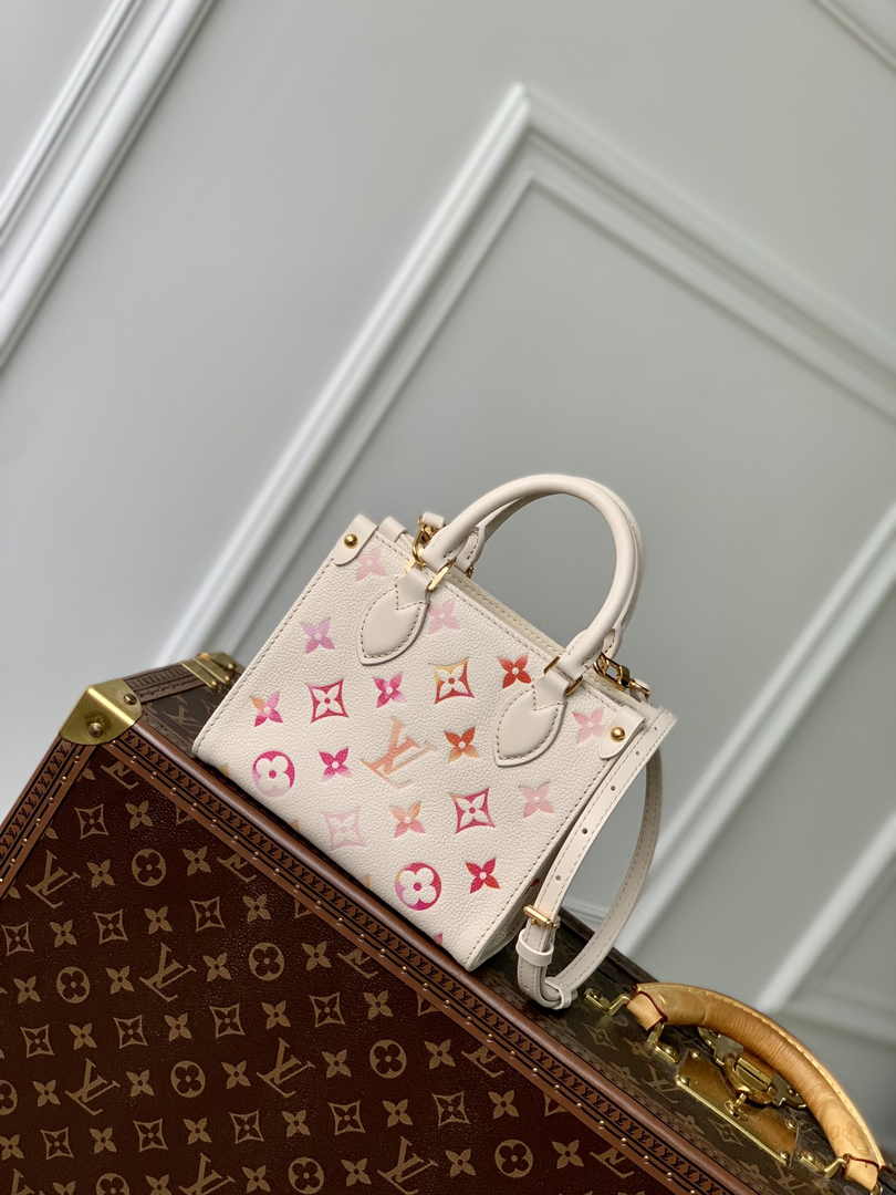 Louis Vuitton OnTheGo BB Bag M47115 Sunrise Aquarelle Leathre - Default Title - View 2