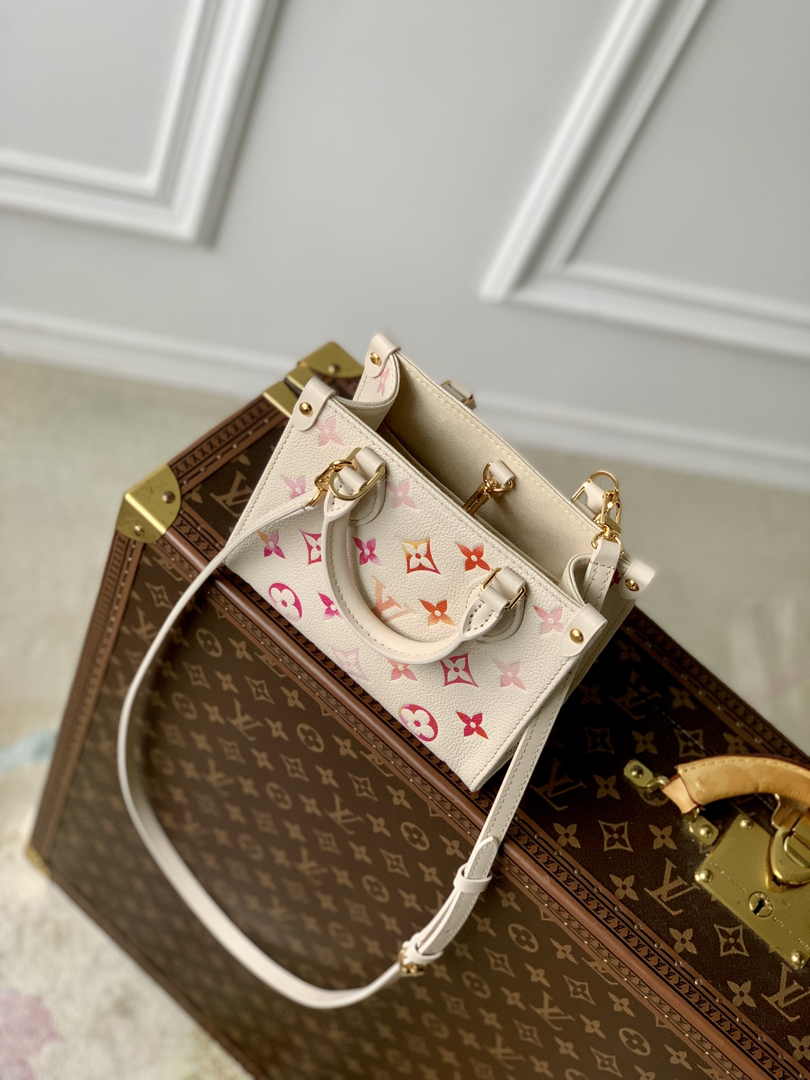 Louis Vuitton OnTheGo BB Bag M47115 Sunrise Aquarelle Leathre - Default Title - View 5