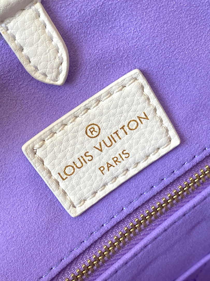 Louis Vuitton OnTheGo MM Bag M23937 Bubble Tea Purple Leather - Default Title - View 8