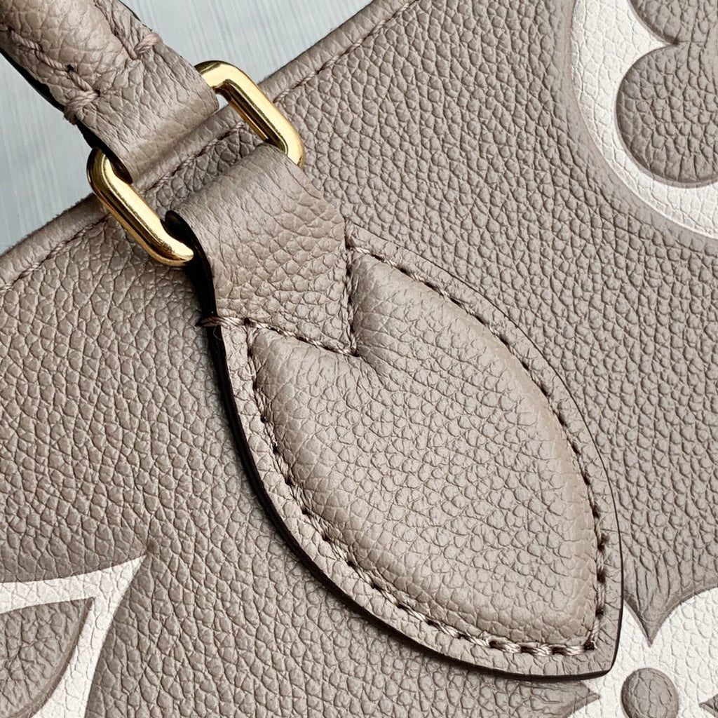 Louis Vuitton OnTheGo MM Bag M45494 Gray Leather - Default Title - View 7