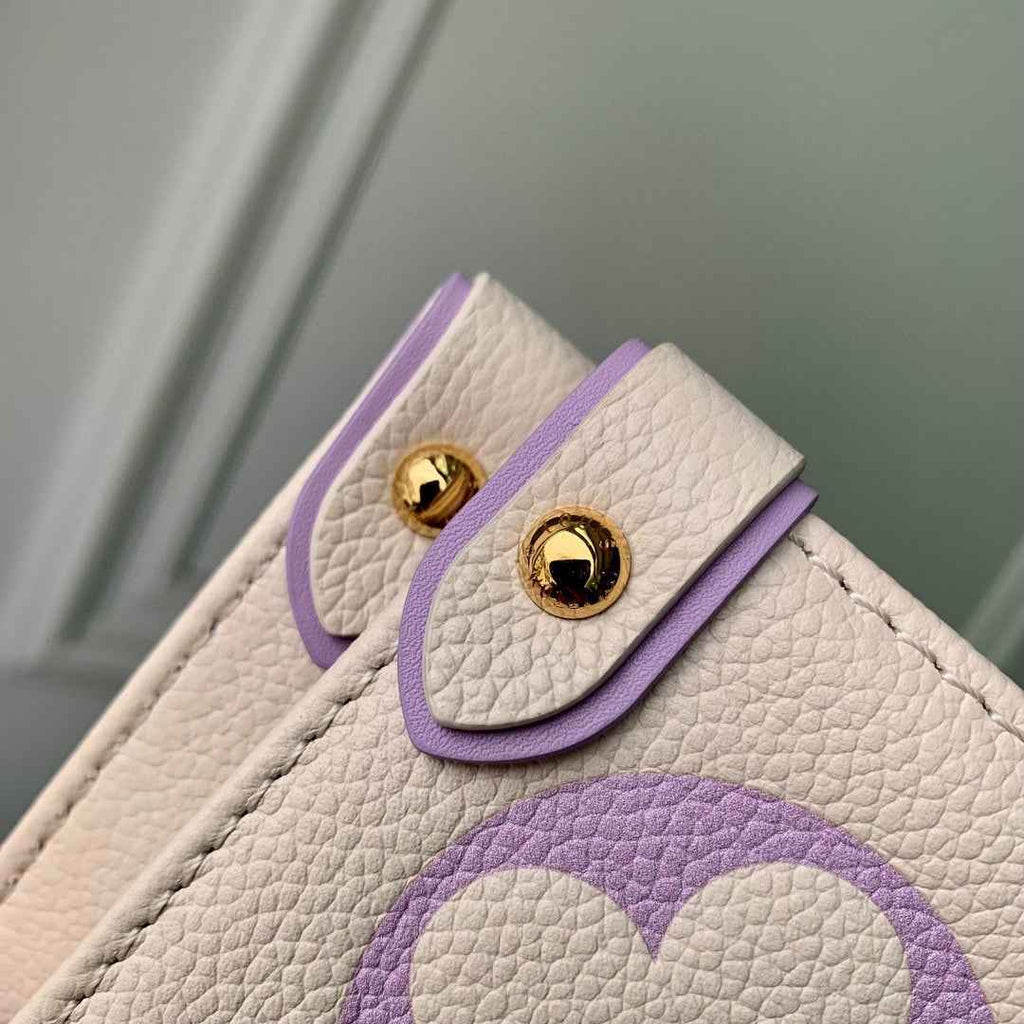 Louis Vuitton OnTheGo MM Bag M45494 Purple Leather - Default Title - View 5
