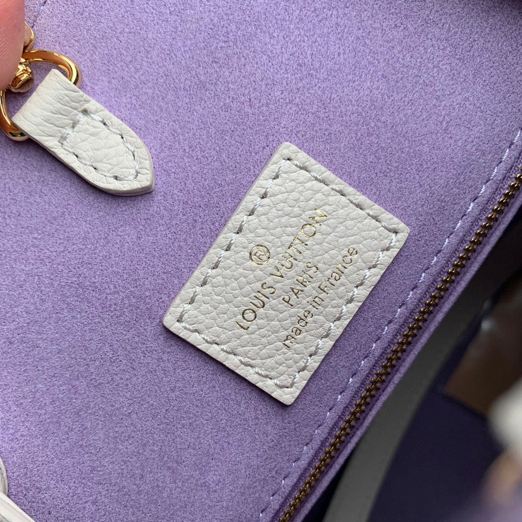 Louis Vuitton OnTheGo MM Bag M45494 Purple Leather - Default Title - View 6
