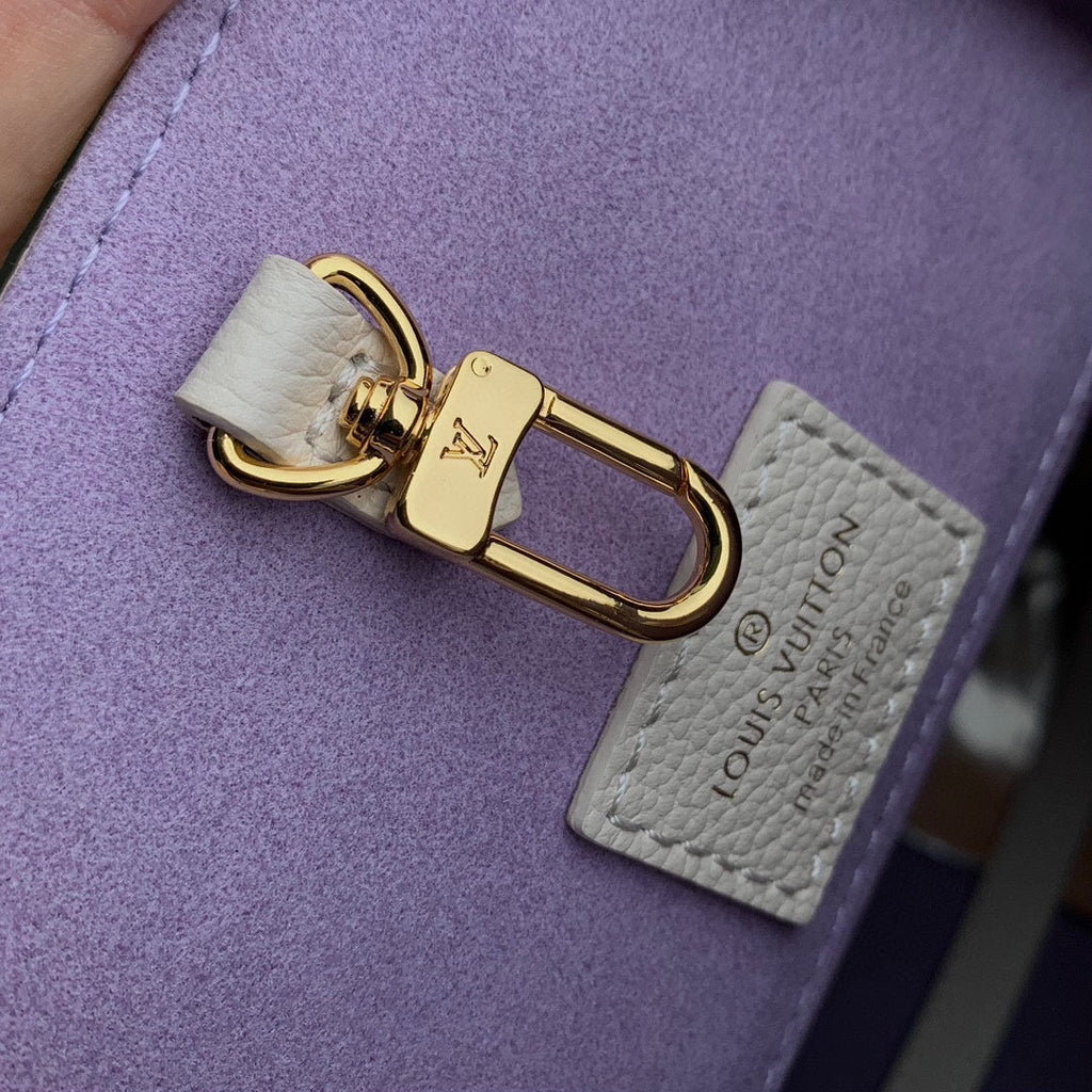 Louis Vuitton OnTheGo MM Bag M45494 Purple Leather - Default Title - View 7