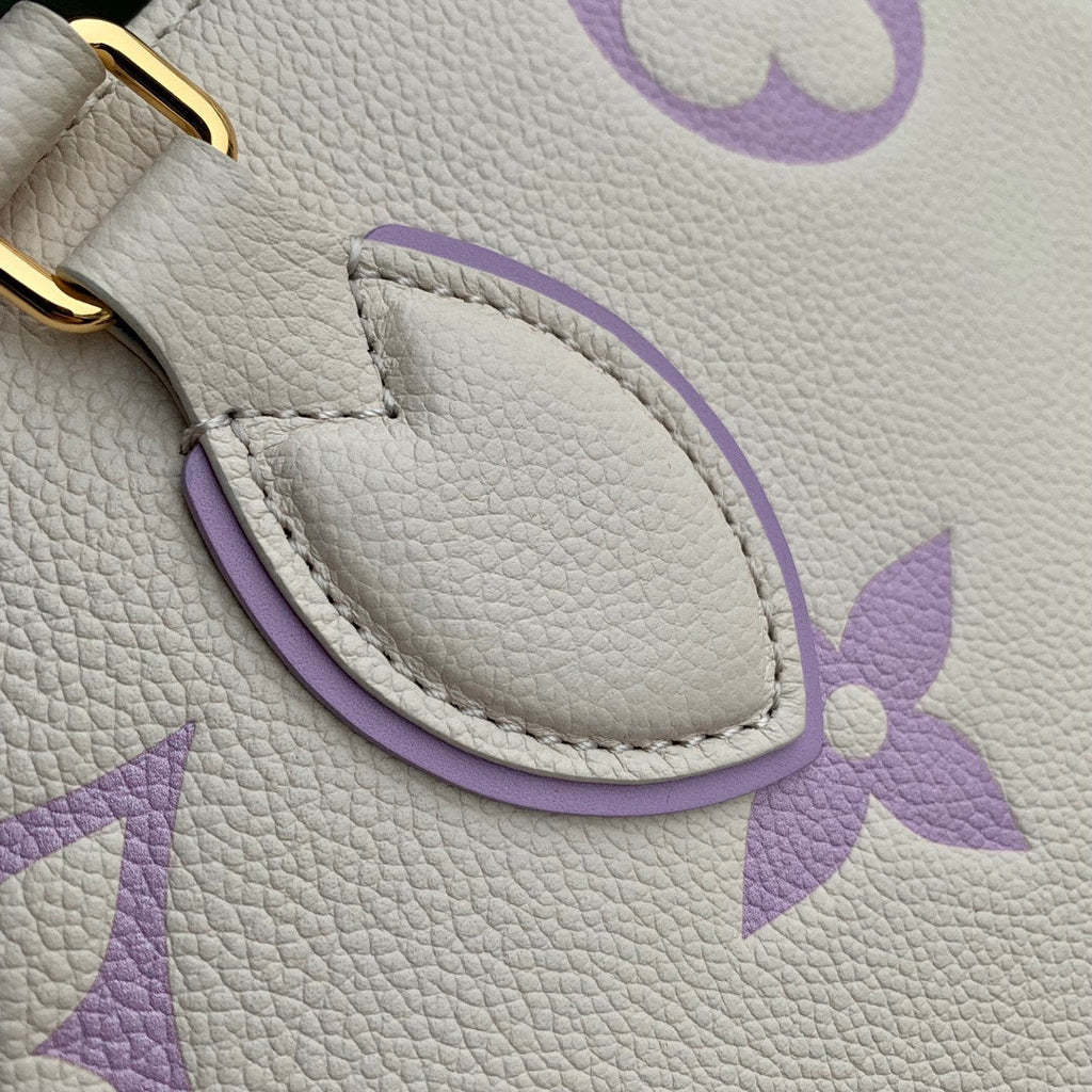 Louis Vuitton OnTheGo MM Bag M45494 Purple Leather - Default Title - View 8