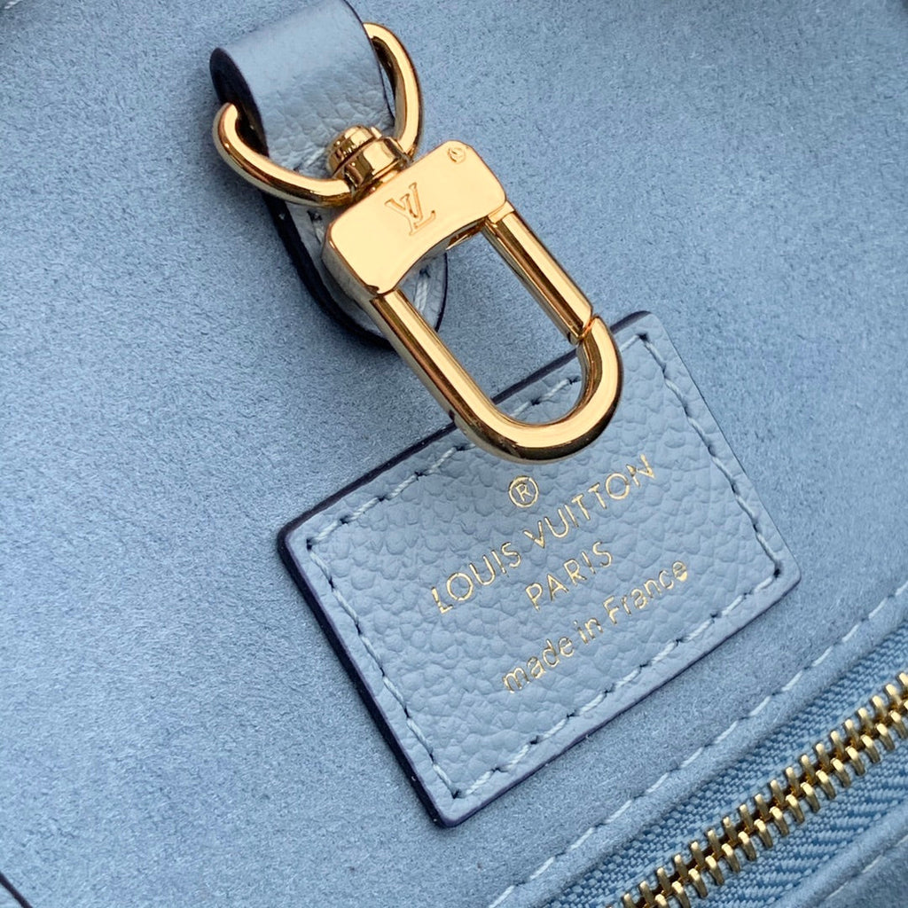 Louis Vuitton OnTheGo MM Bag M45717 Blue Leather - Default Title - View 5
