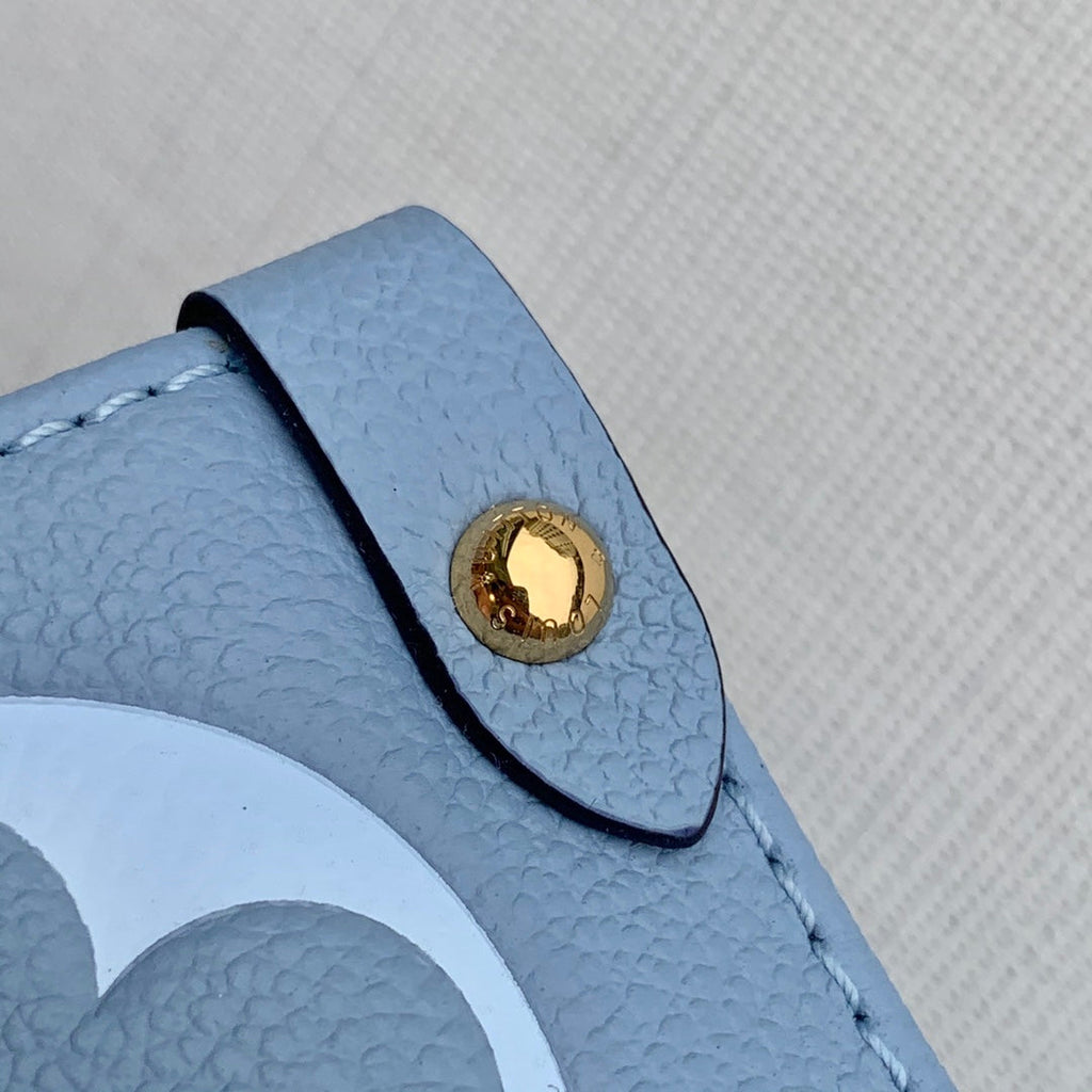 Louis Vuitton OnTheGo MM Bag M45717 Blue Leather - Default Title - View 7