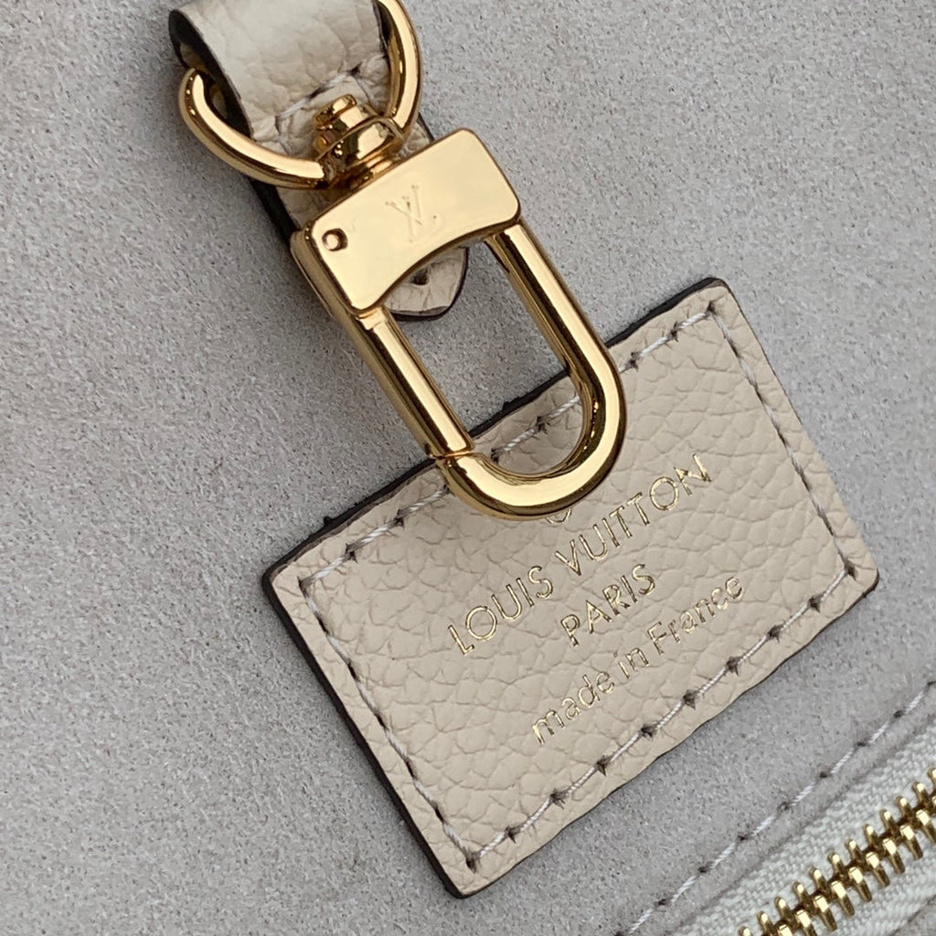 Louis Vuitton OnTheGo MM Bag M45718 Beige Yellow Leather - Default Title - View 6