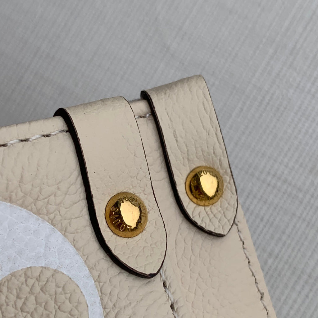 Louis Vuitton OnTheGo MM Bag M45718 Beige Yellow Leather - Default Title - View 7