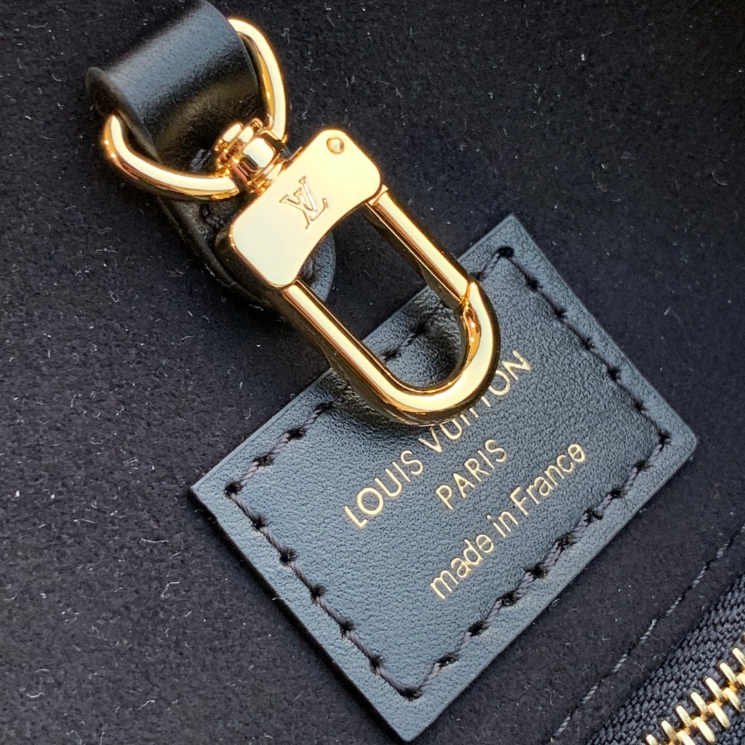 Louis Vuitton OnTheGo MM Bag M46016 Beige Leather - Default Title - View 6