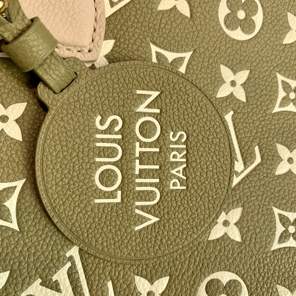 Louis Vuitton OnTheGo MM Bag M46060 Green Leather - Default Title - View 4
