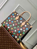Louis Vuitton OnTheGo MM Bag M46379 Monogram canvas 3D Painted - Default Title - View 1