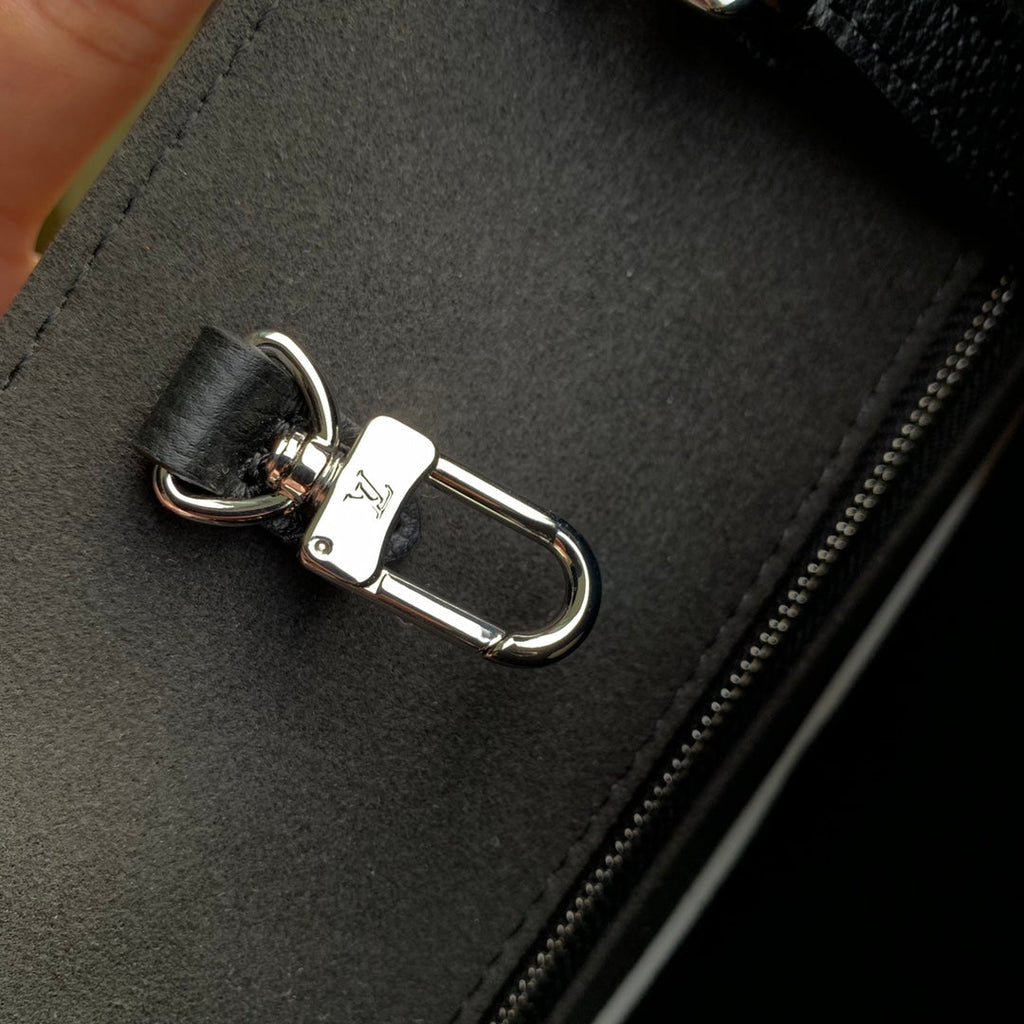 Louis Vuitton OnTheGo MM Bag M46389 Black white Leather - Default Title - View 7