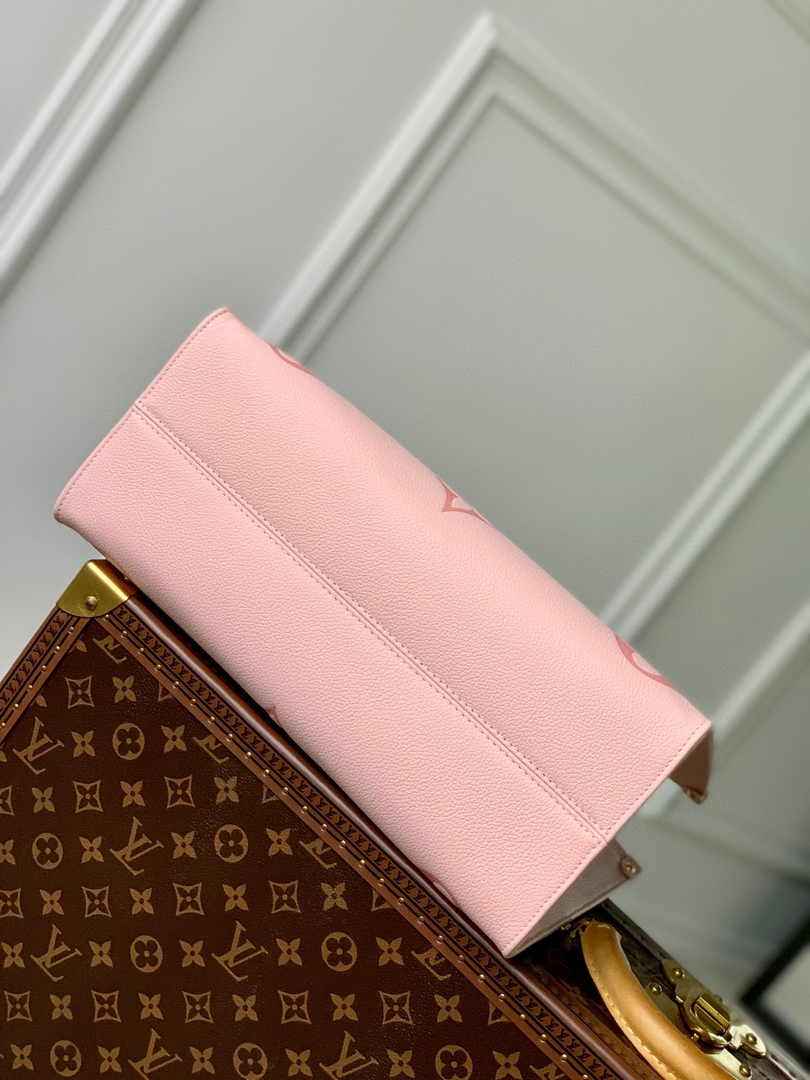 Louis Vuitton OnTheGo MM Bag M46542 Pink Leather - Default Title - View 4