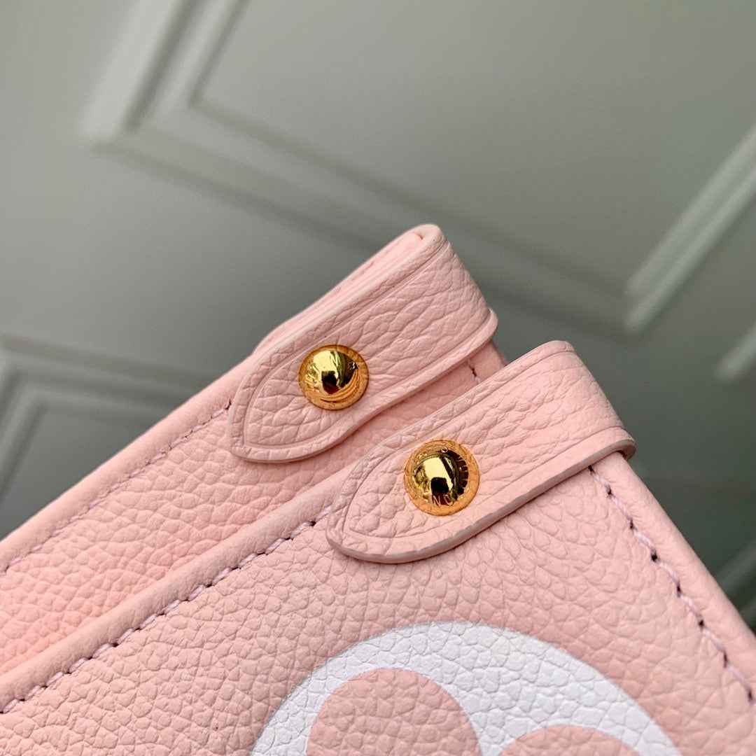 Louis Vuitton OnTheGo MM Bag M46542 Pink Leather - Default Title - View 5