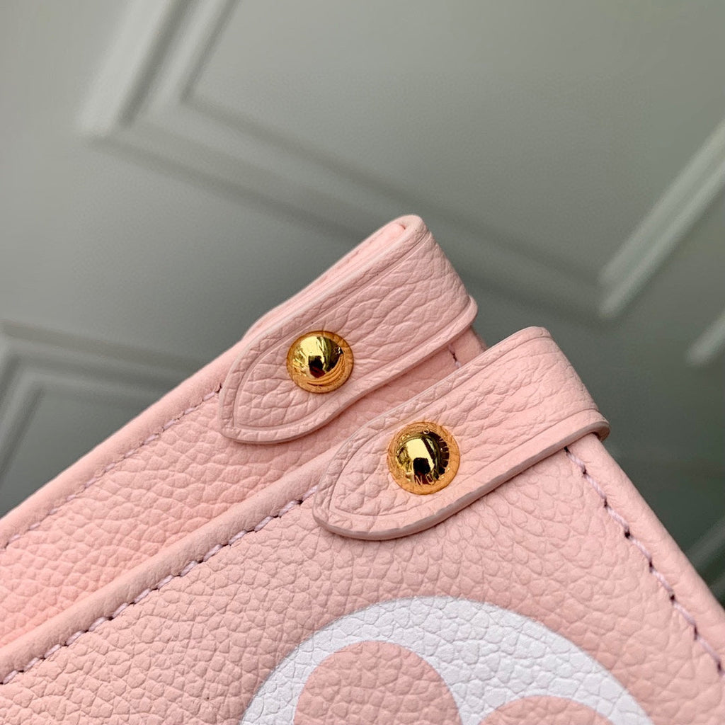 Louis Vuitton OnTheGo MM Bag M46542 Pink Leather - Default Title - View 5