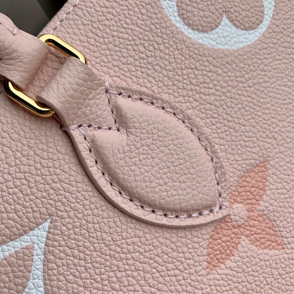 Louis Vuitton OnTheGo MM Bag M46542 Pink Leather - Default Title - View 9