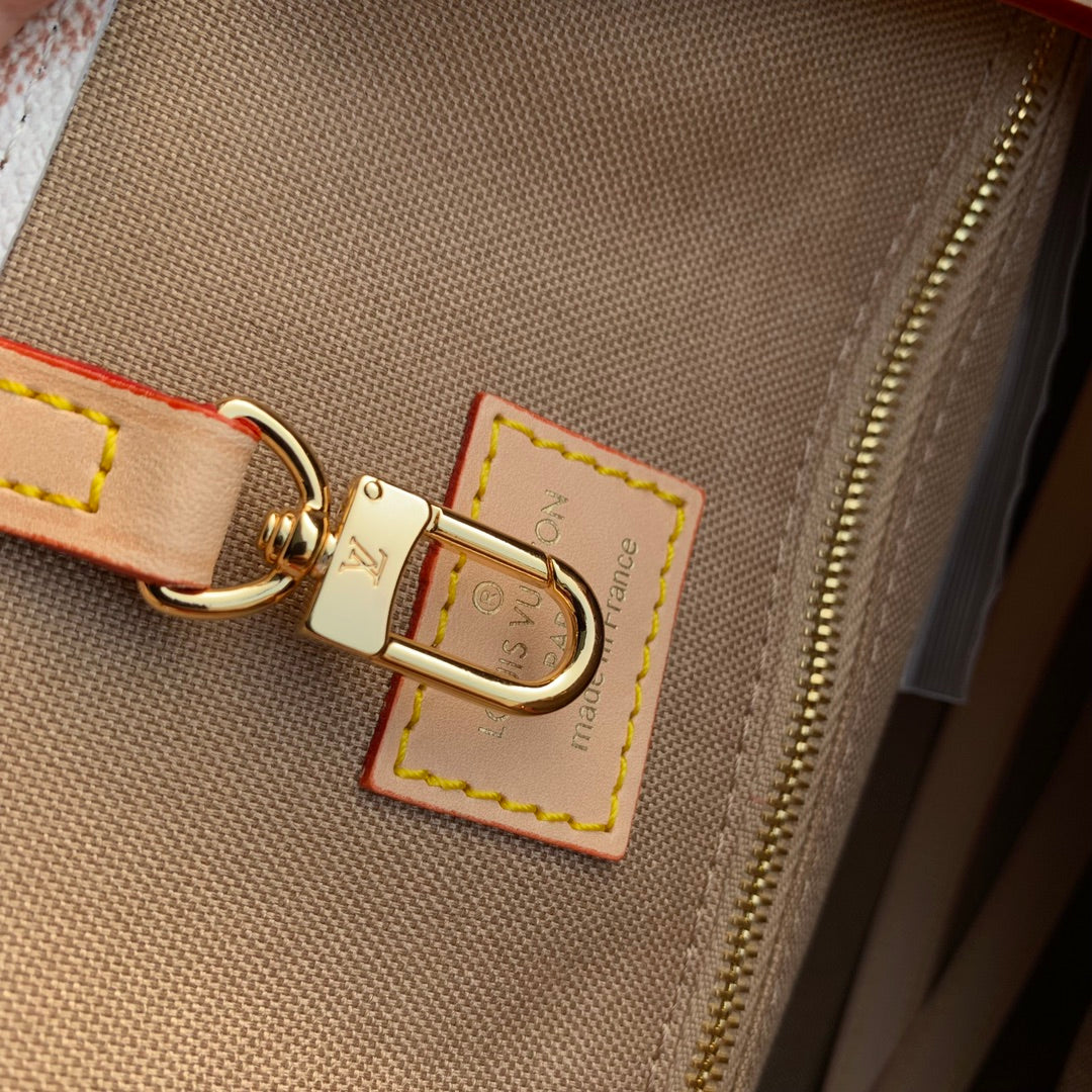 Louis Vuitton OnTheGo MM Bag M46912 Monogram Dune Canvas - Default Title - View 9