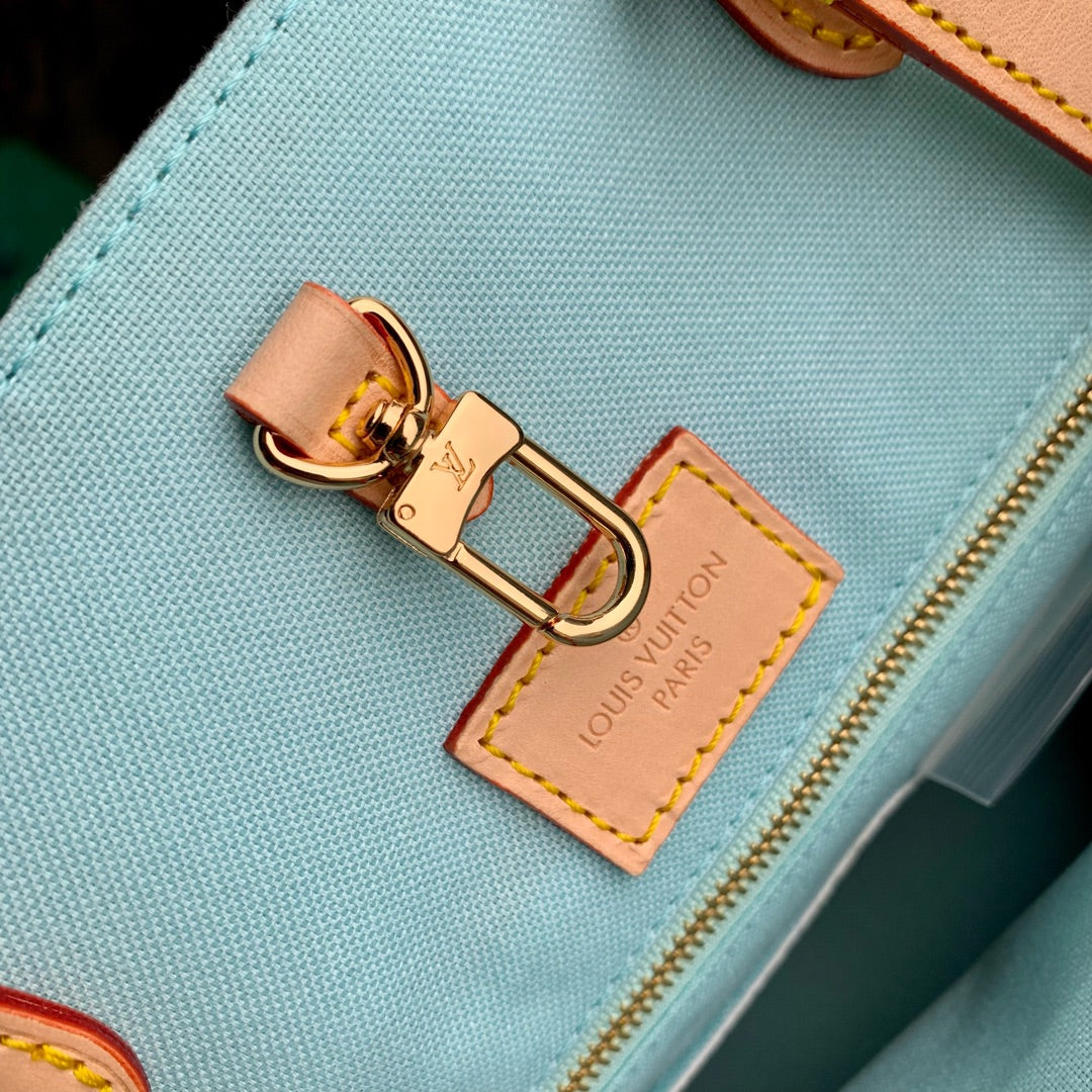 Louis Vuitton OnTheGo MM Bag N40518 Pistachio Damier canvas - Default Title - View 9