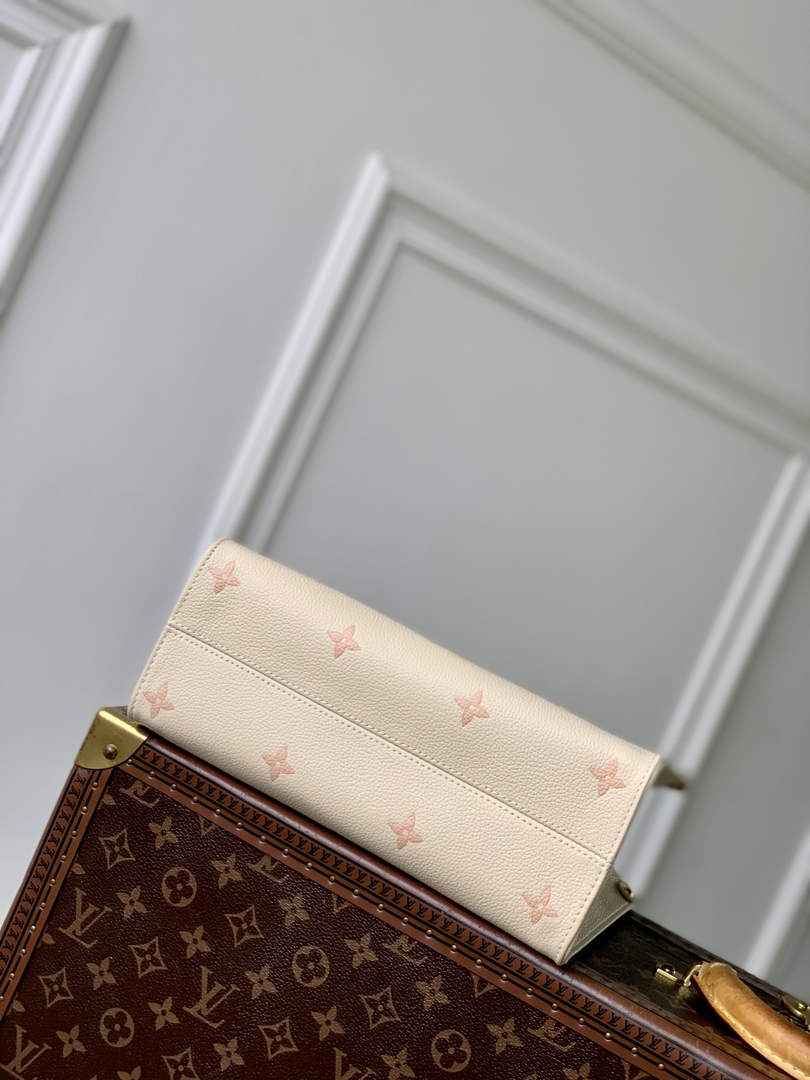 Louis Vuitton OnTheGo PM Bag M14403 Beige Leather - Default Title - View 4