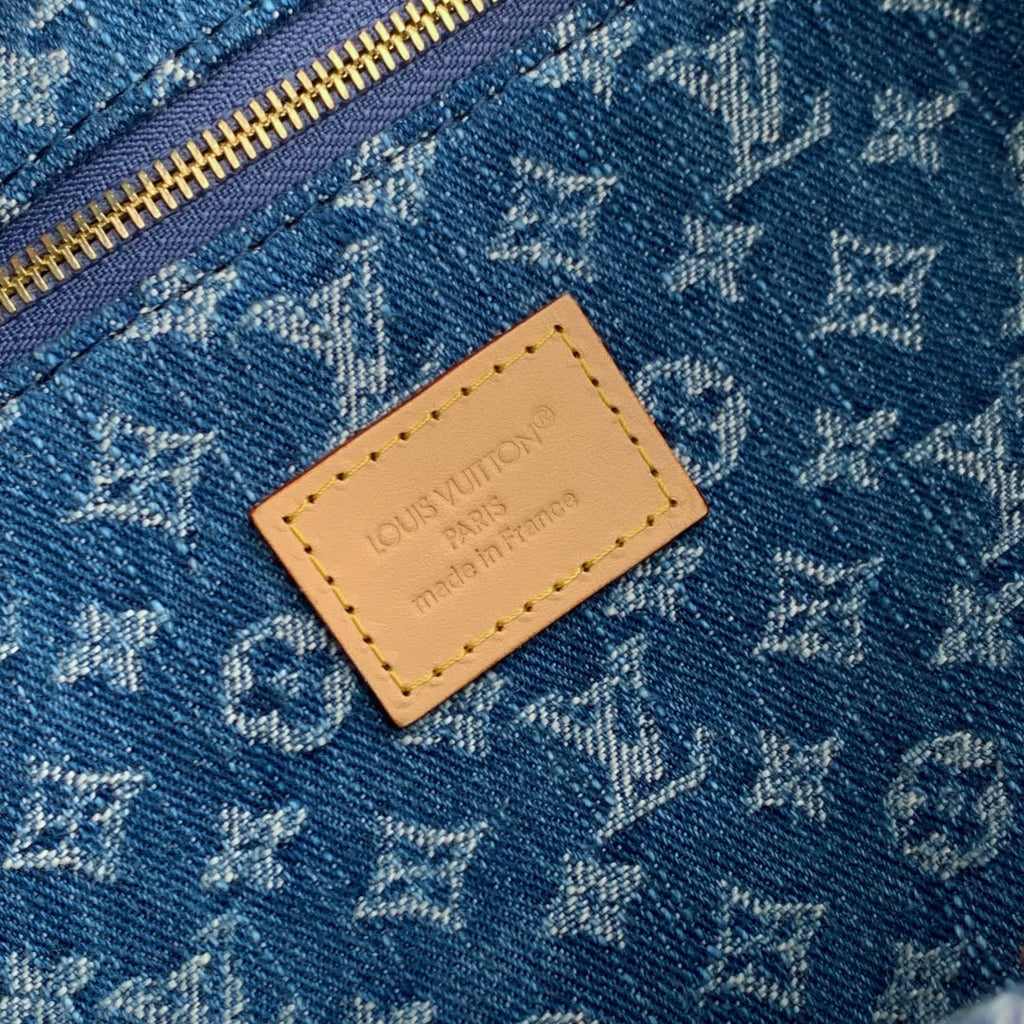 Louis Vuitton Onthego PM Bag M14633 Denim Blue - Default Title - View 6