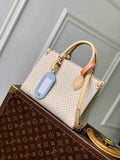 Louis Vuitton OnTheGo PM Bag M15138 Sand Calfskin