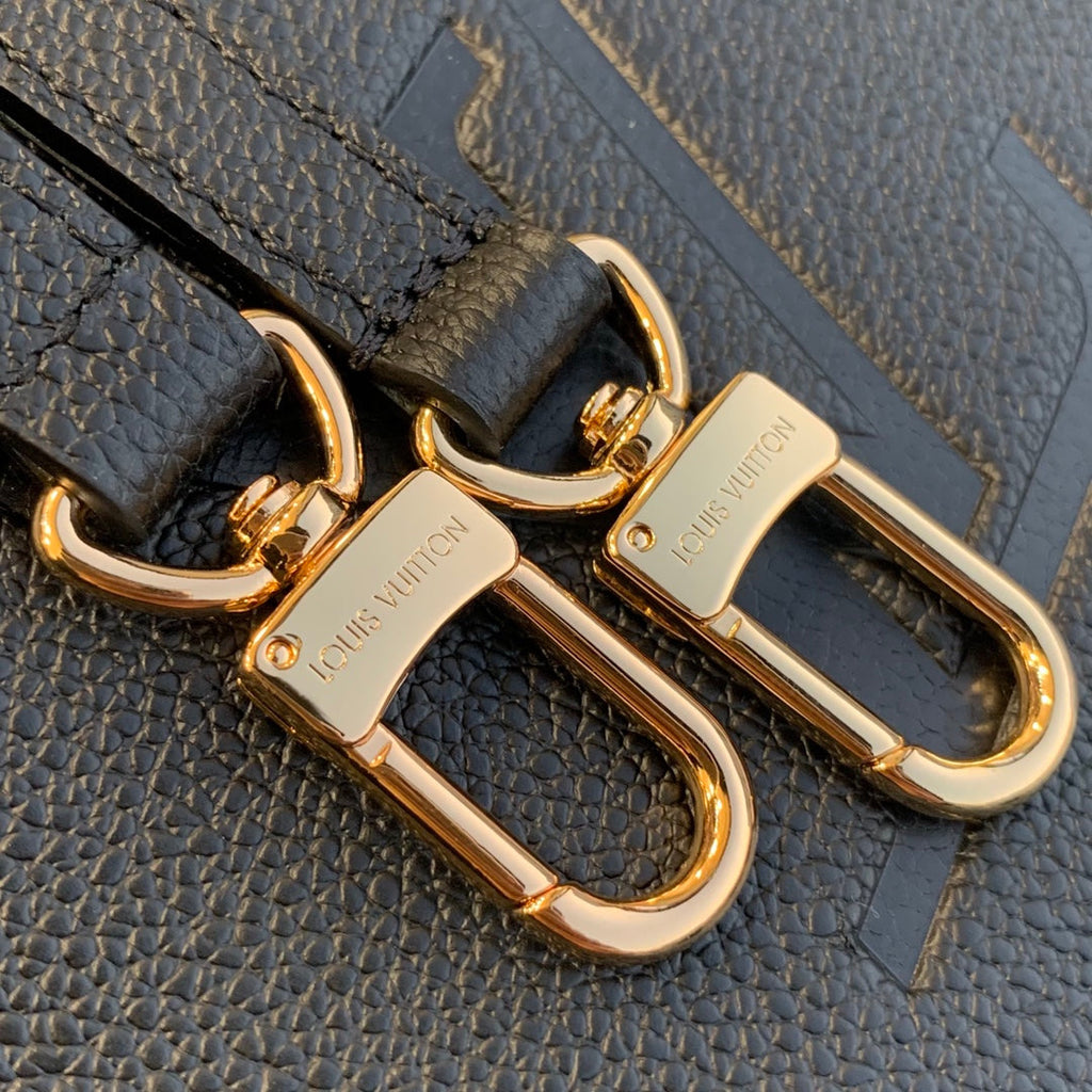 Louis Vuitton Onthego PM Bag M45653 Black Leather - Default Title - View 6