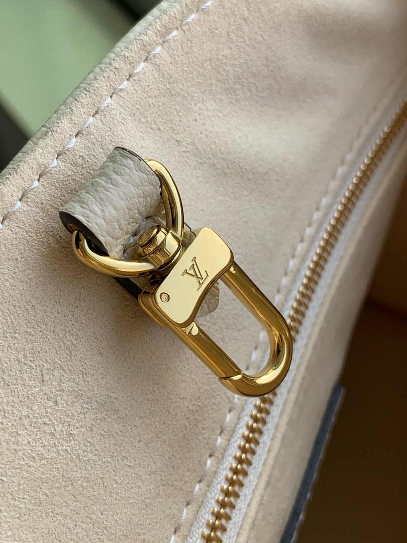 Louis Vuitton Onthego PM Bag M45654 Beige Leather - Default Title - View 5