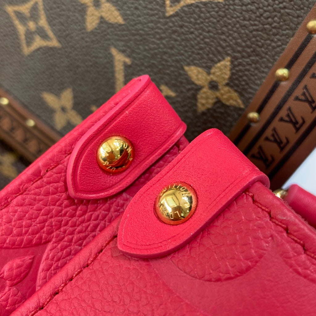 Louis Vuitton Onthego PM Bag M45660 Plum Leather - Default Title - View 5