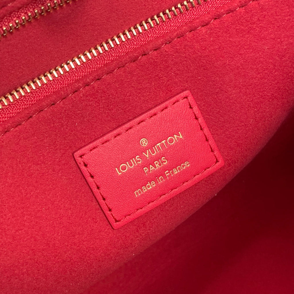 Louis Vuitton Onthego PM Bag M45660 Plum Leather - Default Title - View 7