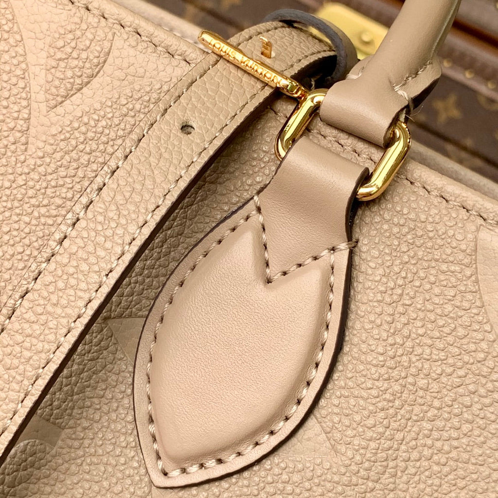 Louis Vuitton Onthego PM Bag M45660 Gray Leather - Default Title - View 7