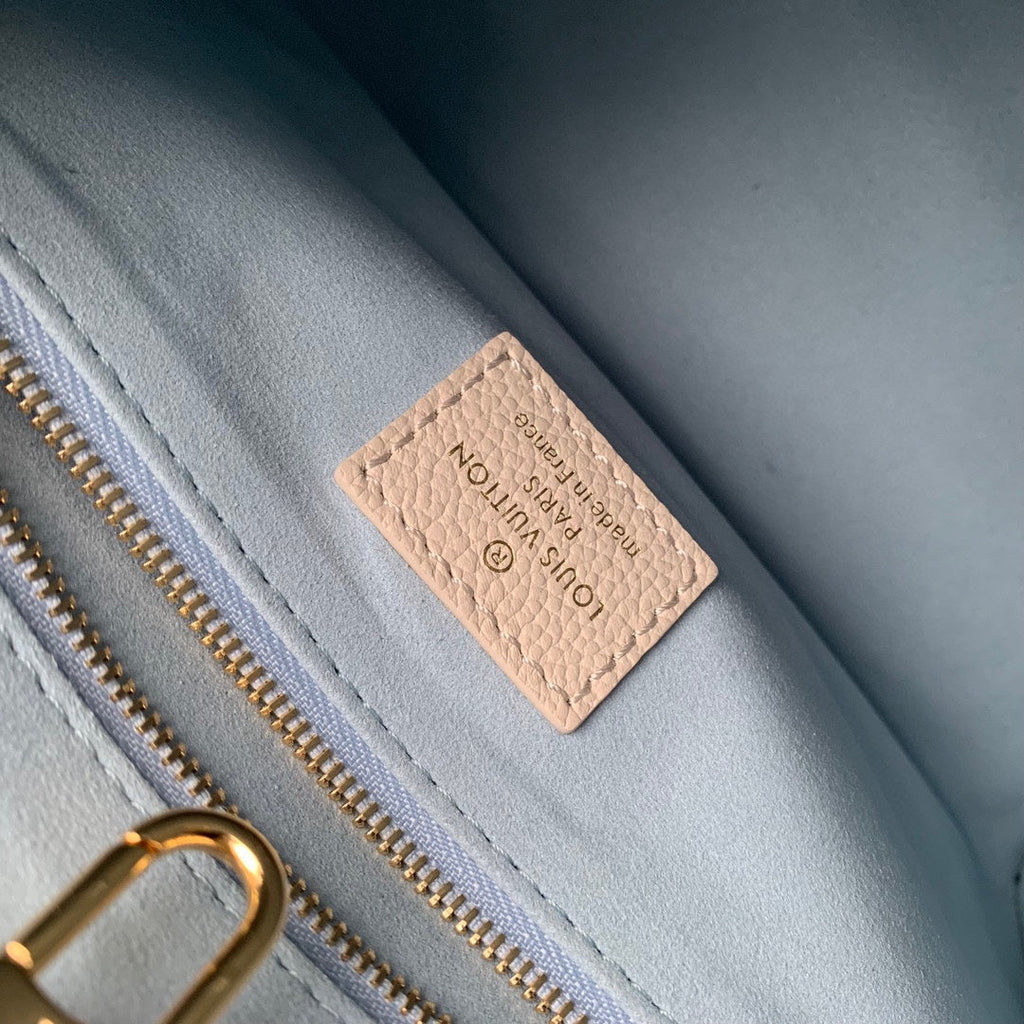 Louis Vuitton Onthego PM Bag M46513 Blue Leather - Default Title - View 9