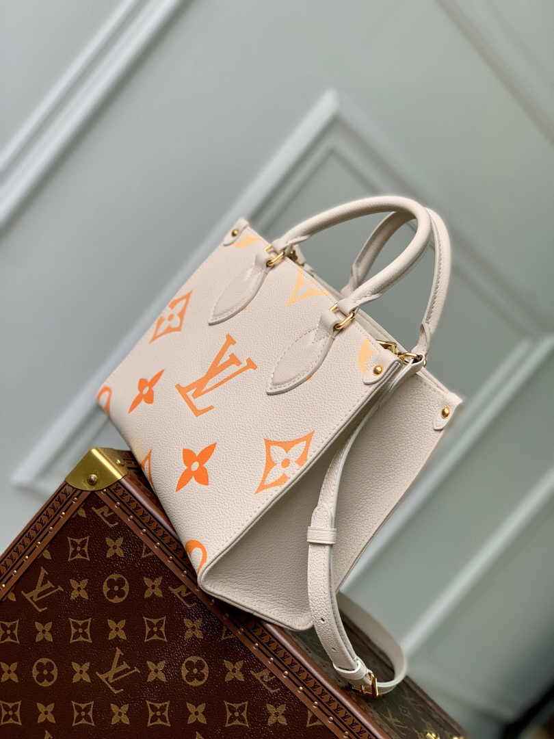 Louis Vuitton Onthego PM Bag M46513 Neutral Gradient Leather - Default Title - View 3