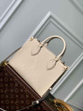 Louis Vuitton Onthego PM Bag M46569 Crème Beige - Default Title - View 1