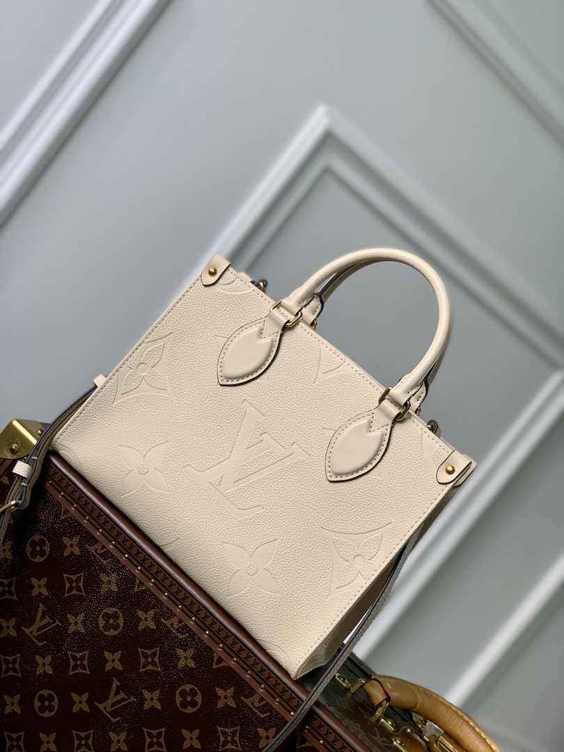 Louis Vuitton Onthego PM Bag M46569 Crème Beige - Default Title - View 3