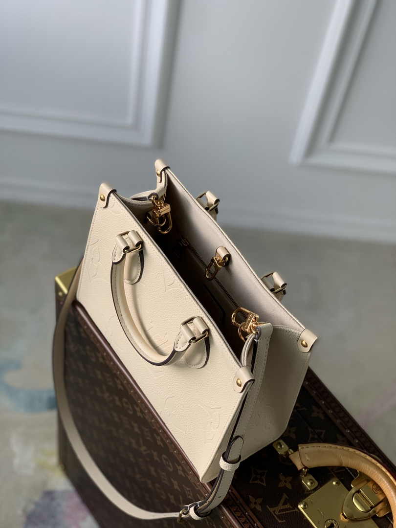 Louis Vuitton Onthego PM Bag M46569 Crème Beige - Default Title - View 5