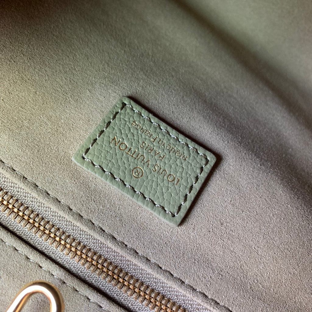 Louis Vuitton Onthego PM Bag M46647 Light Khaki Leather - Default Title - View 8