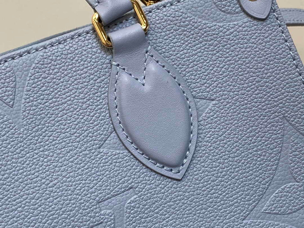 Louis Vuitton OnTheGo PM Bag M46840 Blue Hour Leather - Default Title - View 8