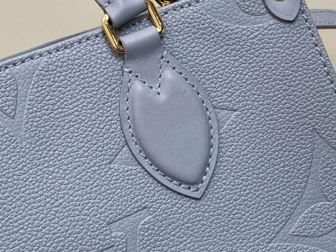 Louis Vuitton OnTheGo PM Bag M46840 Blue Hour Leather - Default Title - View 8