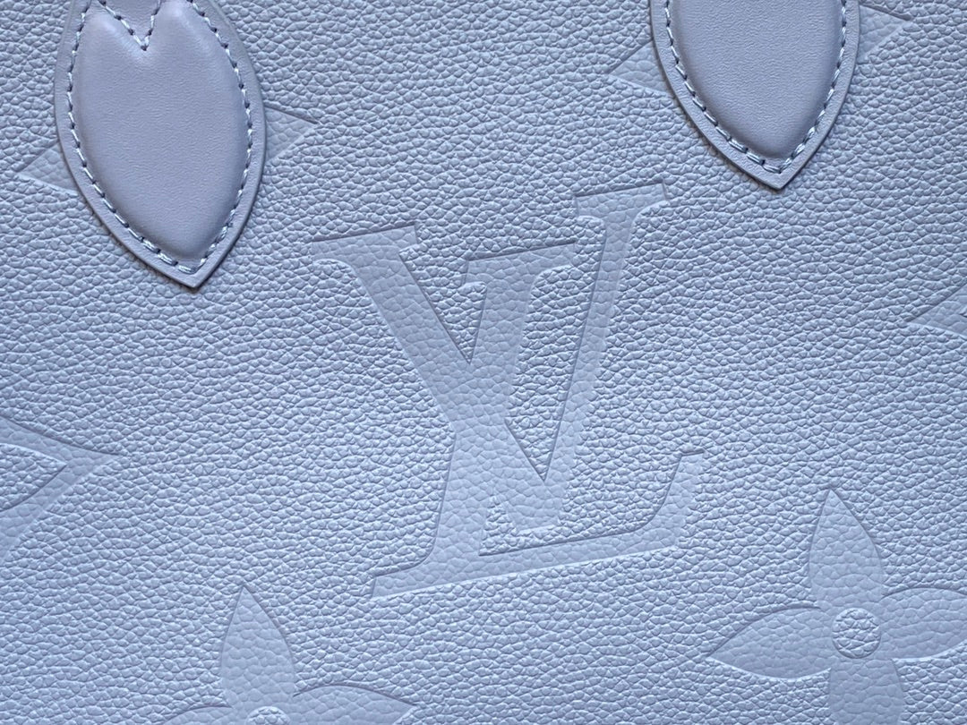 Louis Vuitton OnTheGo PM Bag M46840 Blue Hour Leather - Default Title - View 9