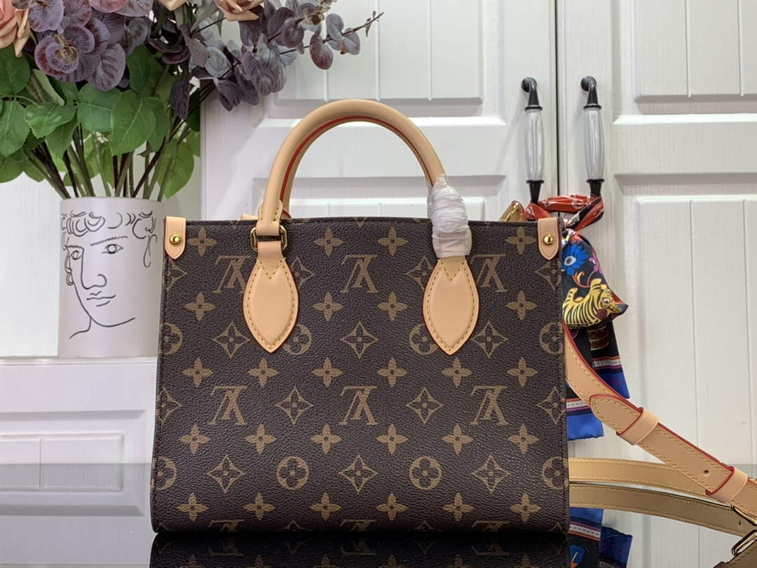 Louis Vuitton OnTheGo PM Bag P01900 Monogram canvas - Default Title - View 3
