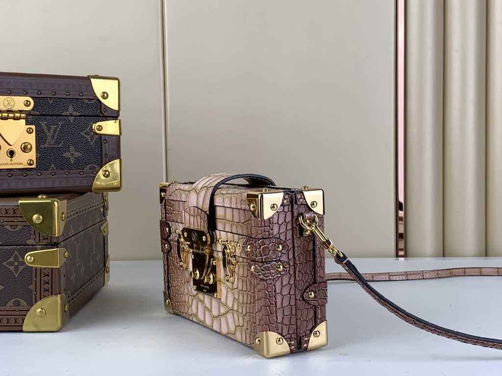 Louis Vuitton Petite Malle Bag N82327 Royal Garden