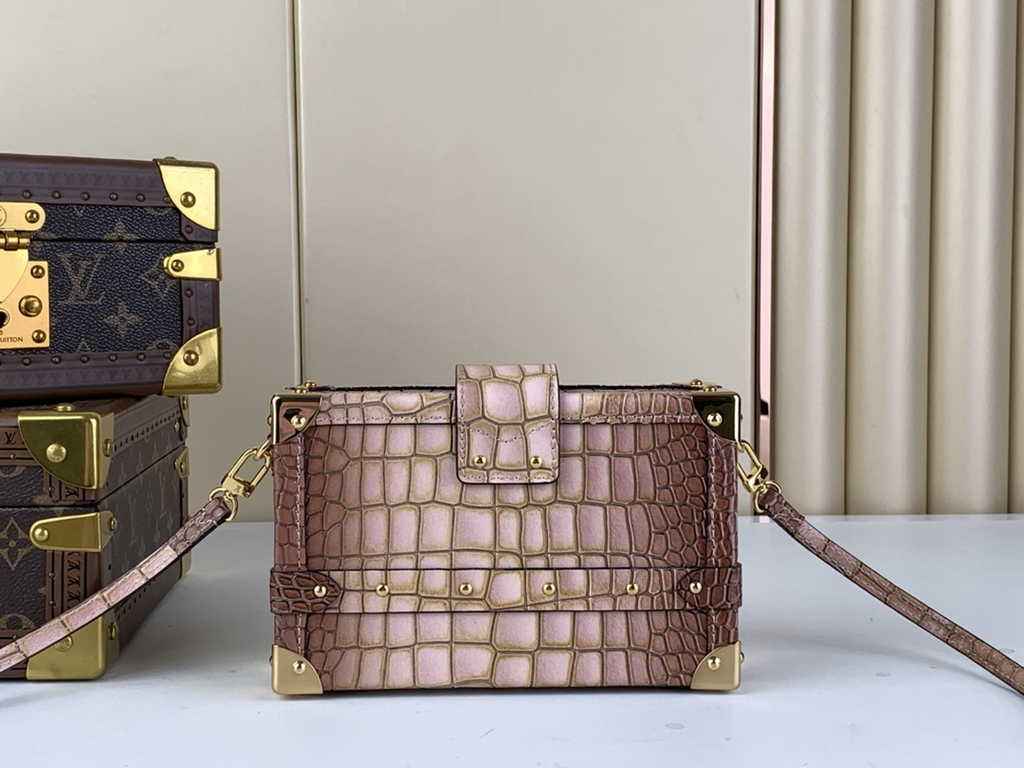Louis Vuitton Petite Malle Bag N82327 Royal Garden