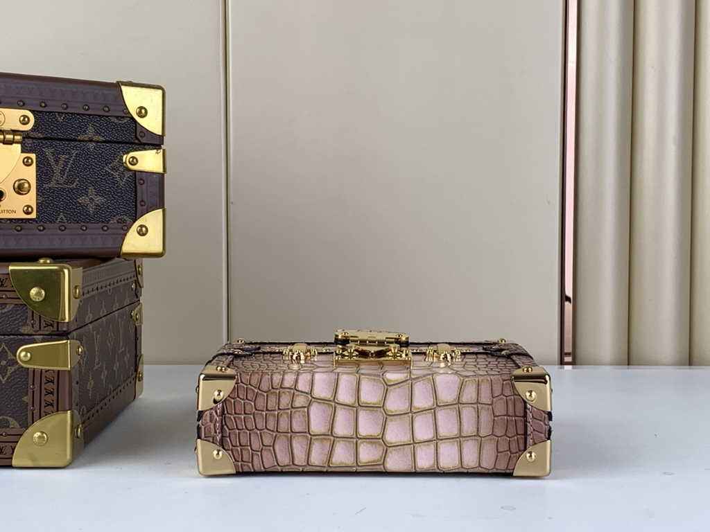 Louis Vuitton Petite Malle Bag N82327 Royal Garden